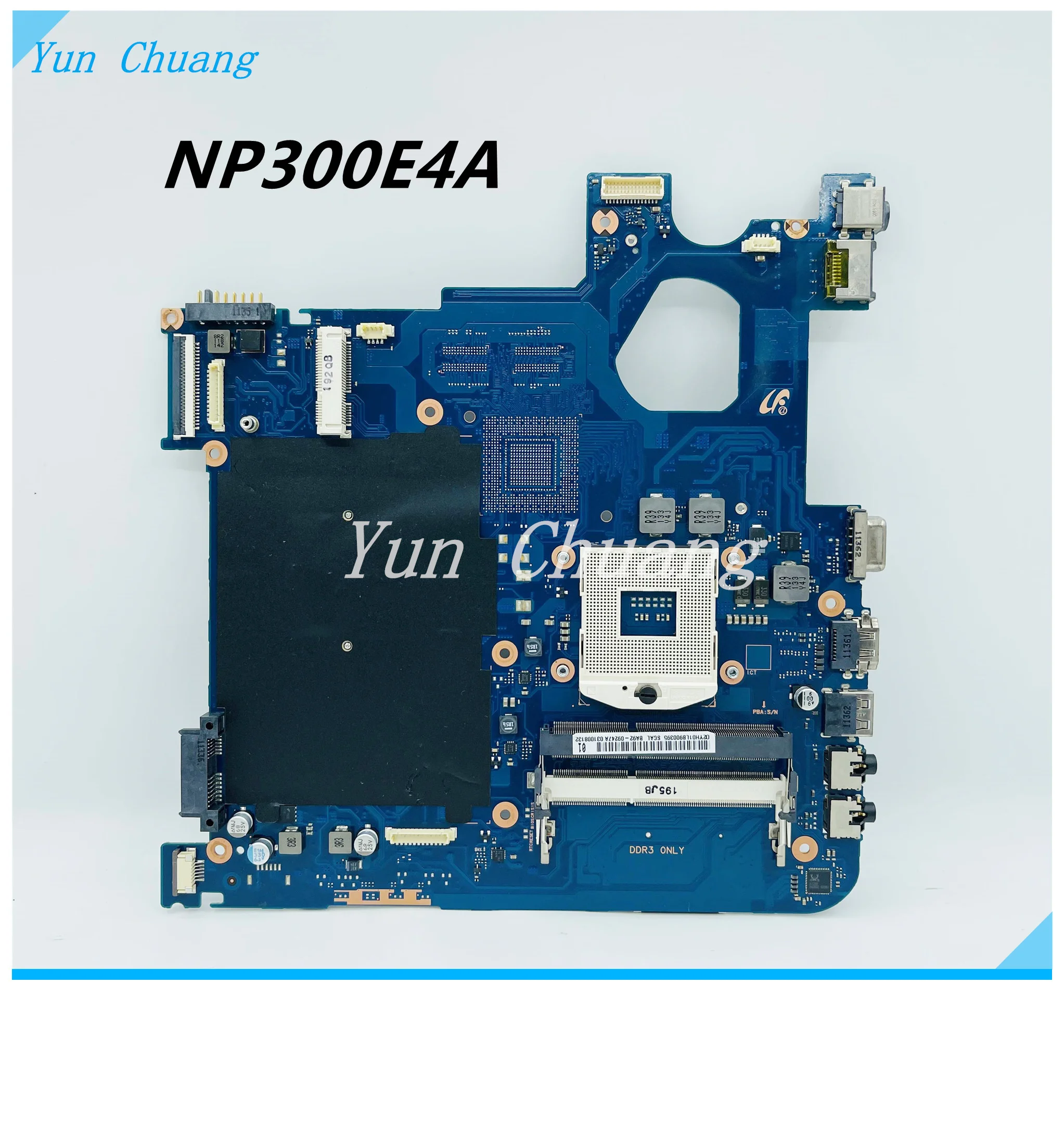 laptop motherboard mainboard para samsung np300e4a hm65 ddr3 100 trabalho de teste ba9209247a ba92 09247b ba41 01666a 300e4a 01