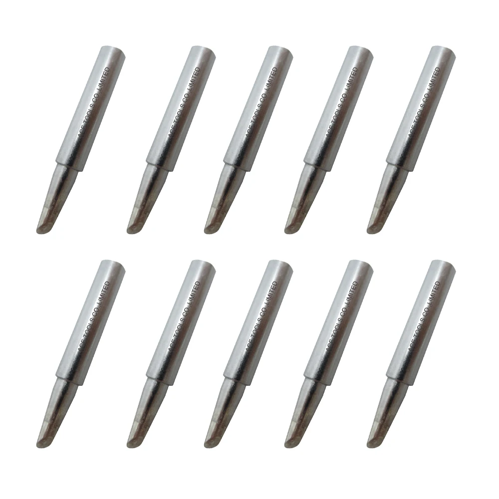 10 PCS MXTBB Soldering Tips Bevel 2.4mm Replacement Fit For WELLER WSD71 WSDT1 WP70 Station Iron Lead Free