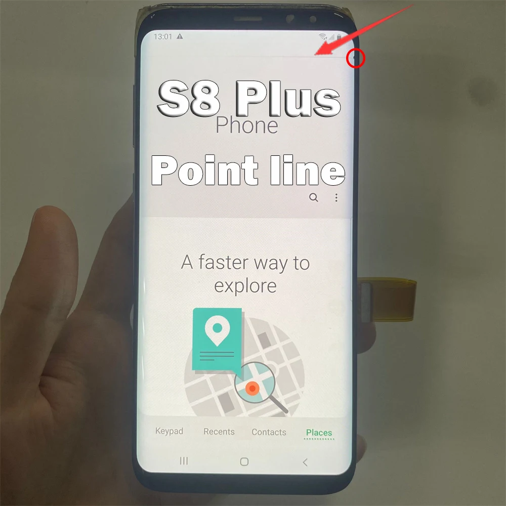 توصية وتحليل لشاشة LCD لجهاز سامسونج S8 Plus G955D