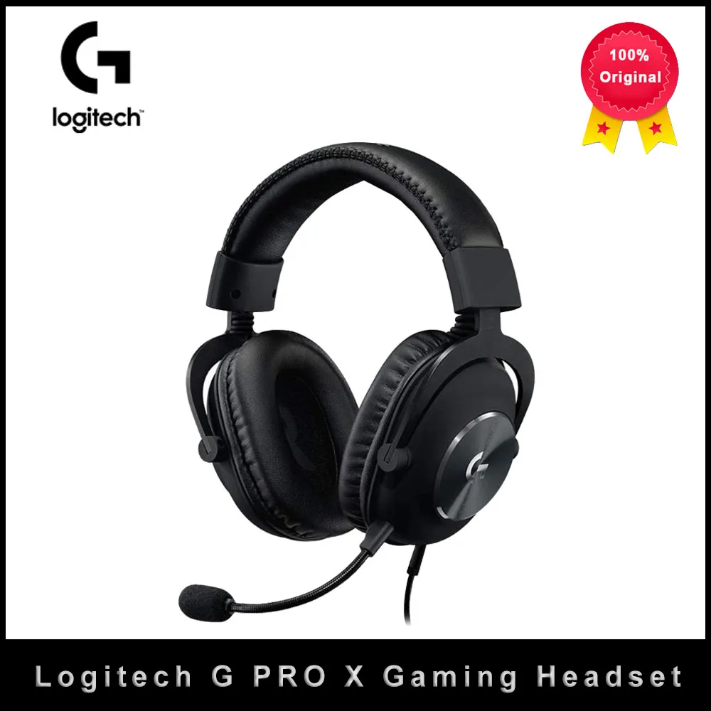 Logitech G PRO X head-mounted USB gaming headset with microphone professional game noise reduction 7.1 channel for XBOX PS4