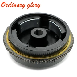 63V-85550-00 Electric Flywheel for Yamaha Boat Engine 9.9HP 15HP Rotor Assembly for Parsun Outboard