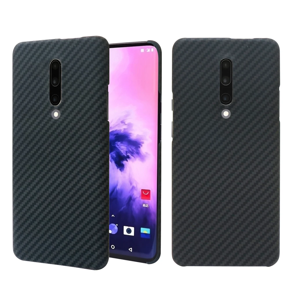 

For Oneplus 7 7Pro Cases Ultra Thin Aramid Fiber Cover Glossy Matte Carbon Fiber Pattern for Oneplus 1+ 7 7 Pro Case