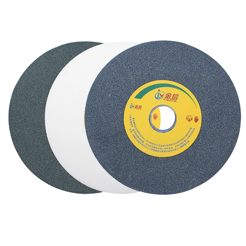 Ceramic Grinding Wheel Resistant Disc Abrasive Disc Polishing Metal Stone Wheel for Bench Grinders 125x12.7x16MM 46#60#80#120#