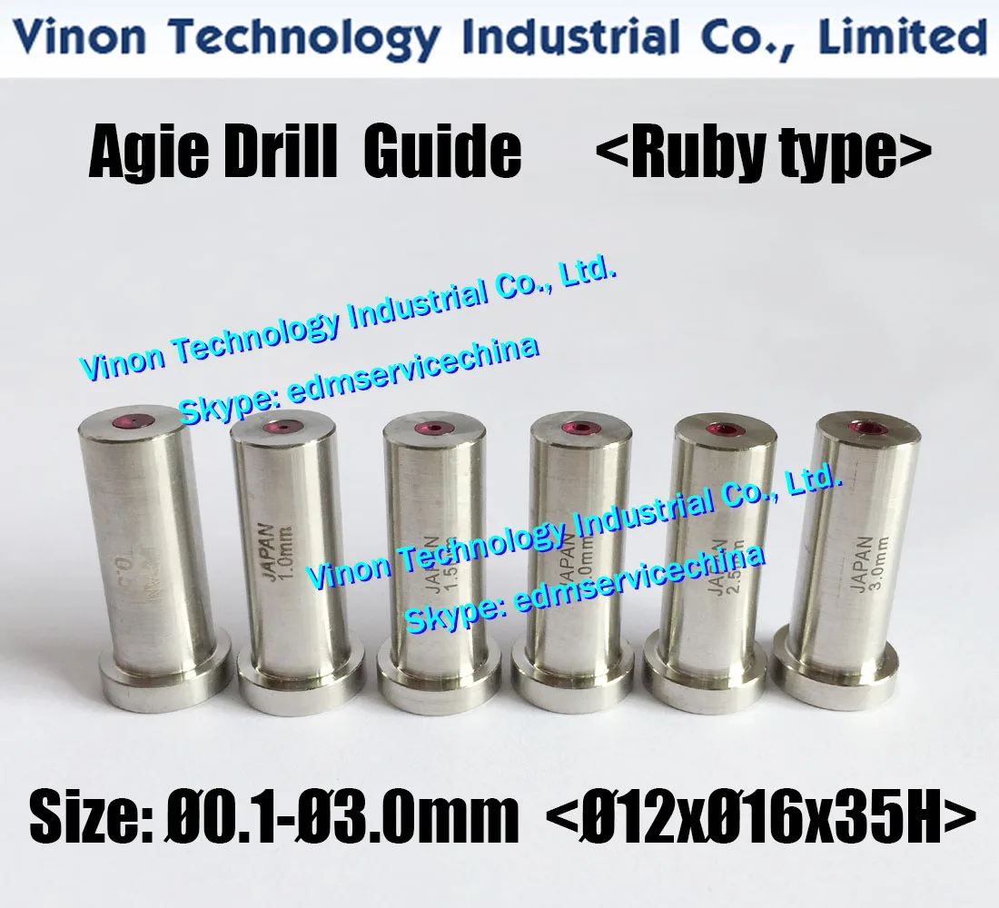 Ø0.1-Ø3.0mm Drill20 Ruby Drill Guide for Actspark SD1,HD30 335009852, 335.009.073, 335.009.074, 335.009.075, 335.009.076