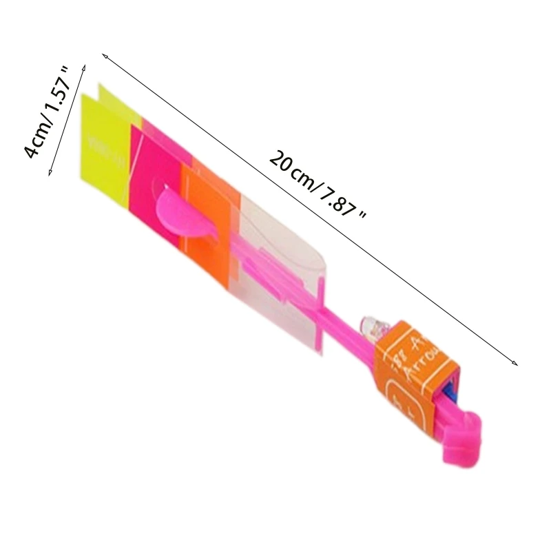 子供用の靴ひも付きおもちゃ,屋外ゲーム,矢印付きヘリコプター,夜間の点滅スポーツ,子供用ロケット