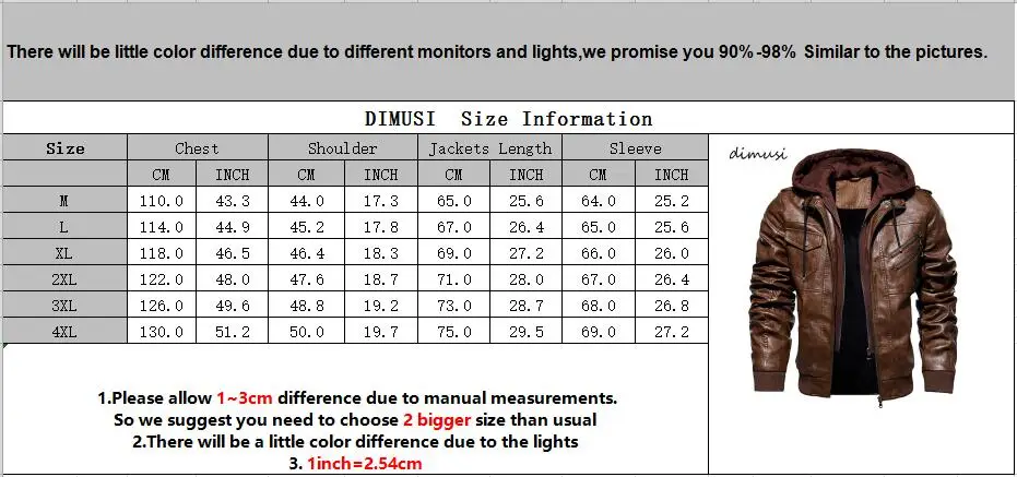 DIMUSI Autumn Winter Men\'s Leather Jackets Casual Mens Motorcycle PU Jacket Biker Leather Windbreaker Hooded Coats Clothing