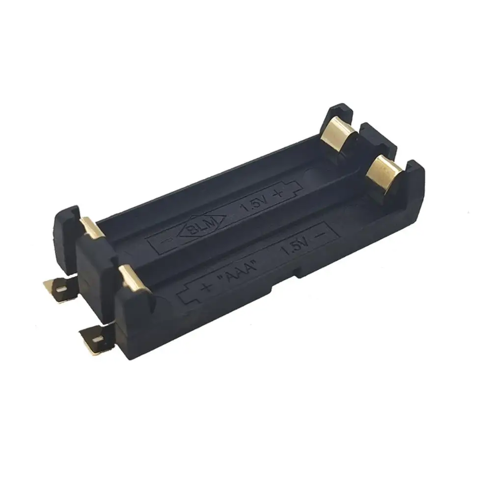 5 Pcs AAA SMD SMT Battery Holder 2xAAA Battery Box SMD SMT Battery Case With Pins DIY