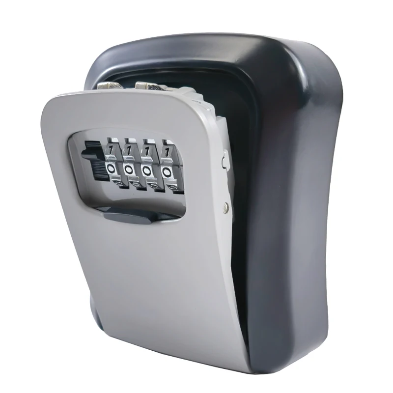 Outdoor Wall Mounted Security Keyless 4 Digital Combination Key Safe Lock Box Key Storage Safe password key box