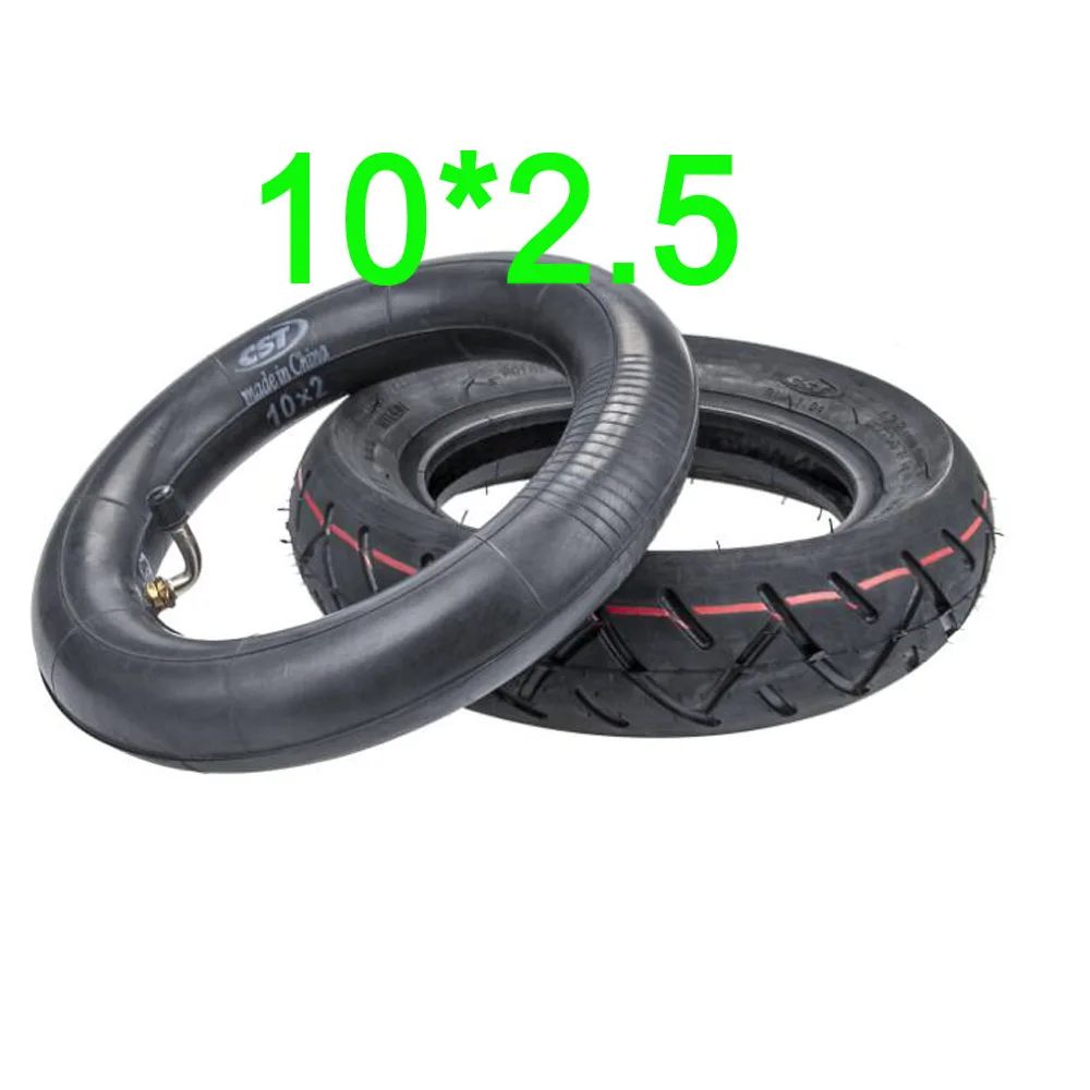 

10*2.5 CST On Road Tire for Zero 10X Kaabo Mantis Dualtron Electric Scooter, High Quality Tire and Tube Set for Speedway