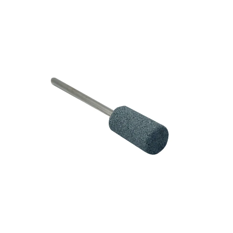 10Pcs Dental Mounted Stone Grinders Gravel Burs 2.35mm Green Stone For Contouring And Shaping Porcelain And Metals