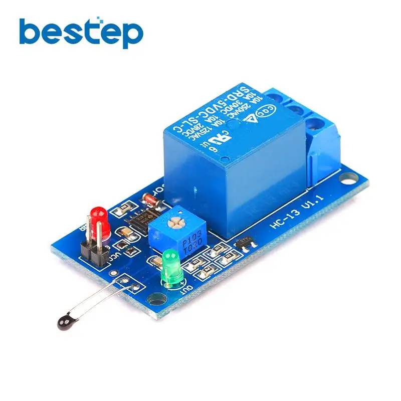 5V 12V 1 Channel Thermal Sensor Module Relay Module Temperature Sensor Module in Thermistor Module