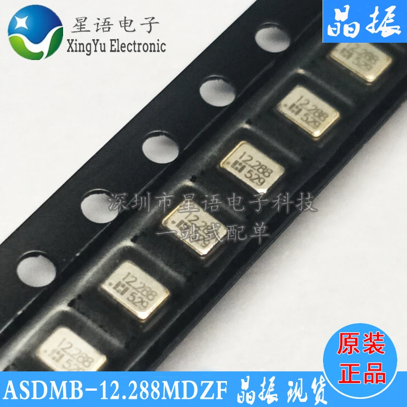 Original smd ASDMB-12.288MDZF-LC-T 12.288mhz oscilador de cristal