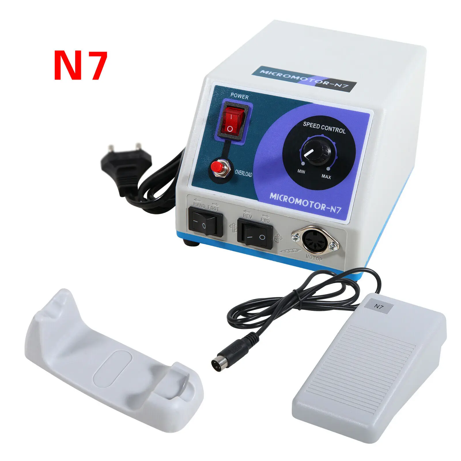 Dental Lab MARATHON N7 Micromotor 35KRPM Straight Contra angle handpiece 110/220V