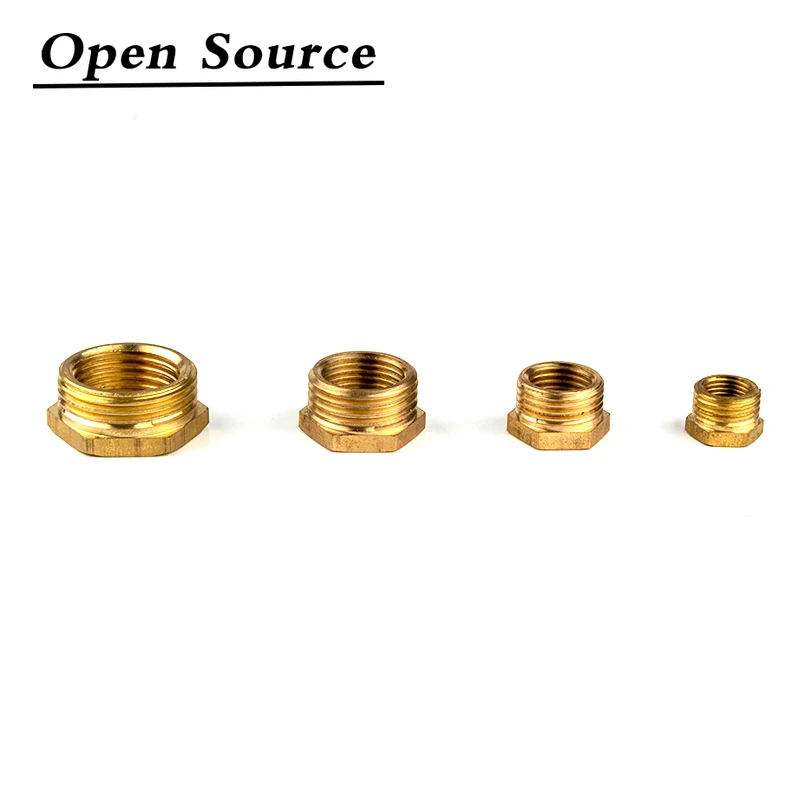 Brass Hose Fitting Hex Reducer Bushing M/F 1/8\