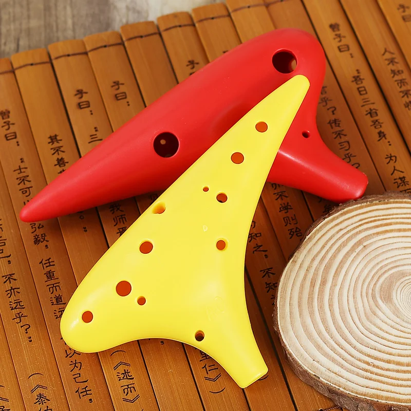 12 Hole Ocarina Ceramic Alto AC Entry-Level resin Legend of Ocarina Flute Music Instrument