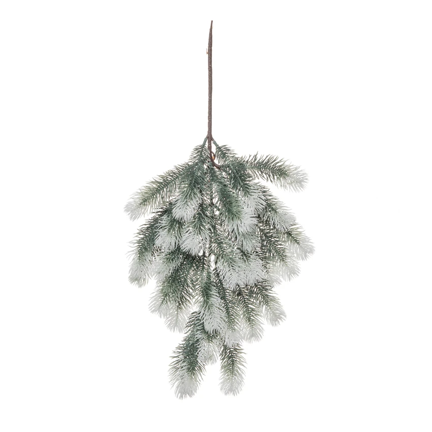 Artificial Plants Christmas Plastic Pine Needles Rattan Hanging New Year's Eve Decorations Home Garden Wedding Room Fake Flowers