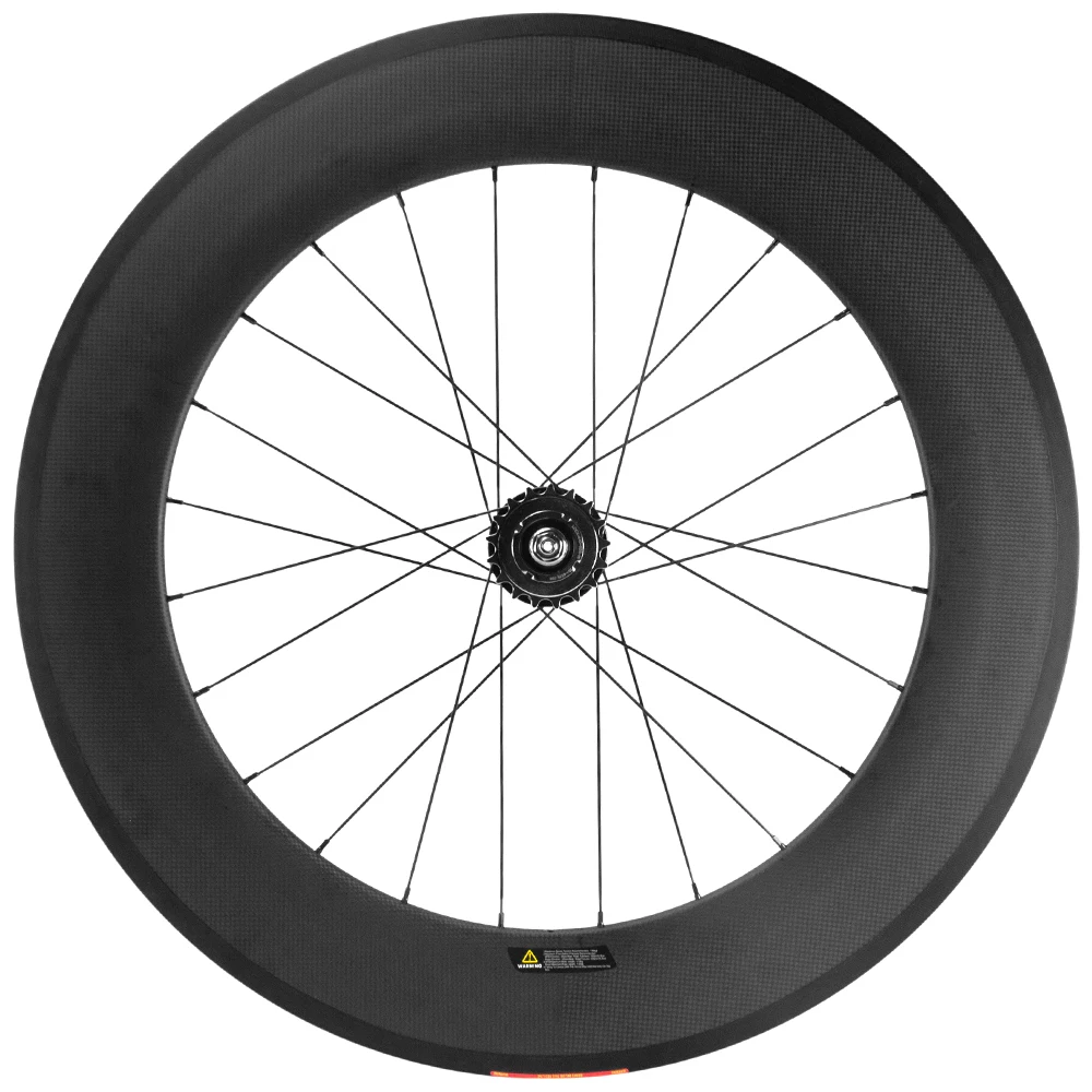 Clincher 88mm 3k Matte Fixed Gear Wheels Basalt Braking Surface 700C Track Bike F18 Hub