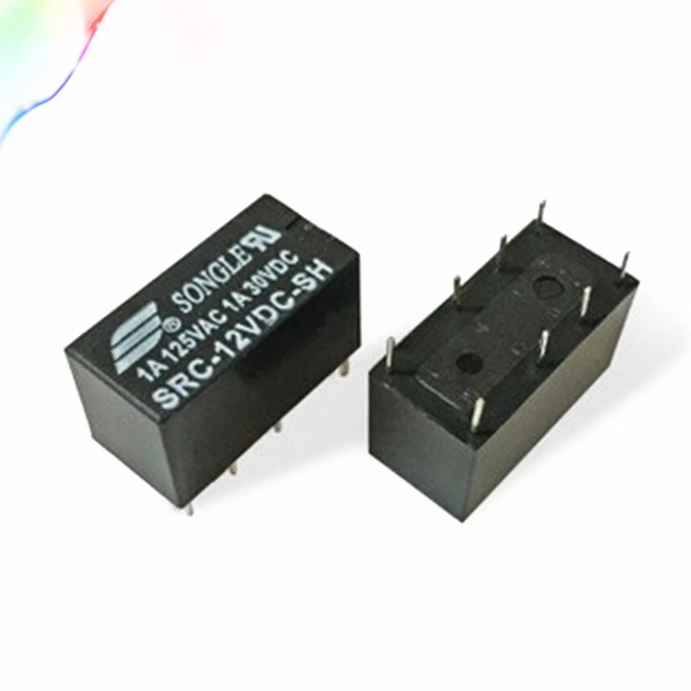 5PCS Relays SRC-05VDC-SH SRC-12VDC-SH SRC-24VDC-SH 5V 12V 24V 8PINS Relay Wholesale Price