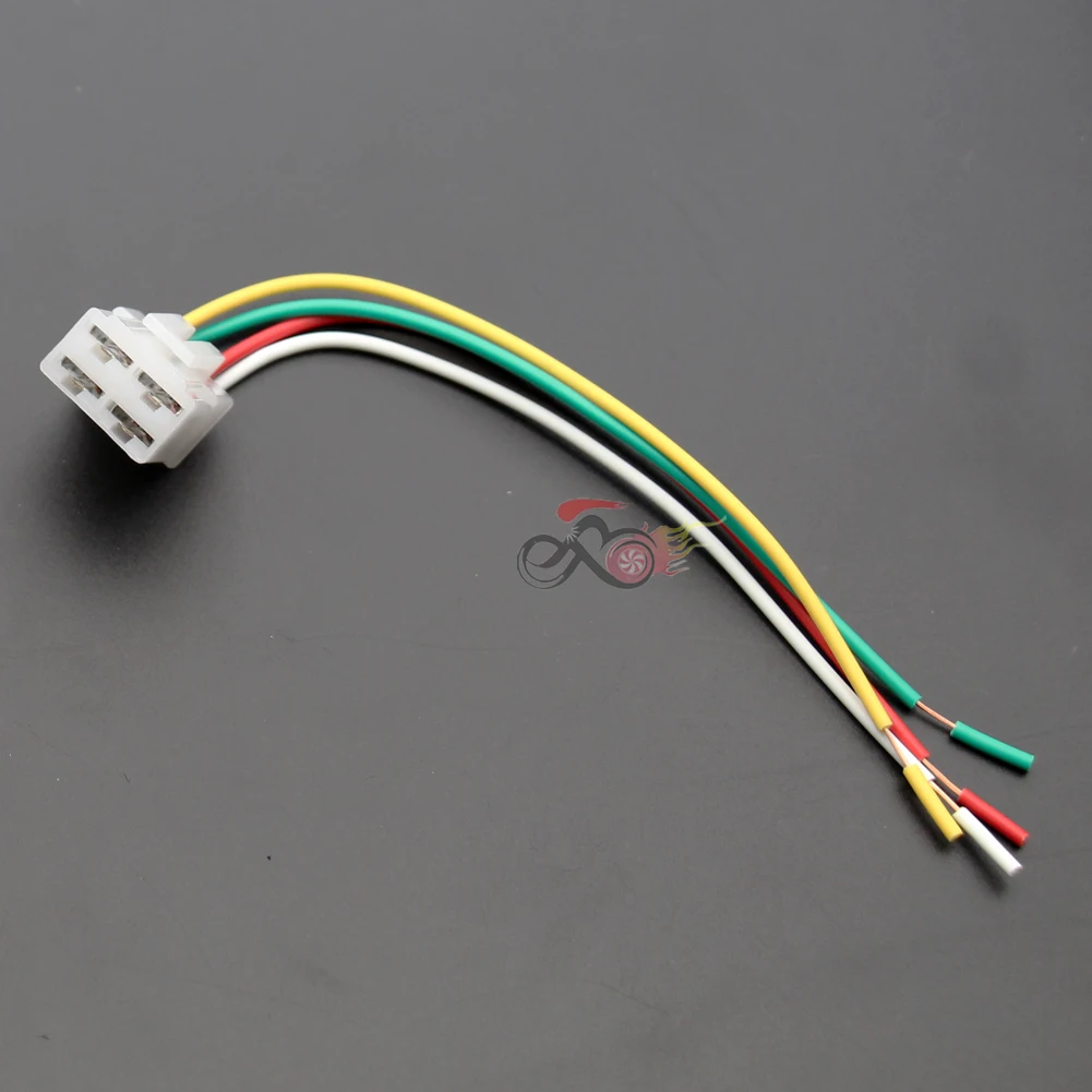 Voltage Regulator/Rectifier Cable Wire Connector 12v for GY6 4 Stroke Scooter Moped ATV Quad