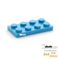 60 piezas azul claro