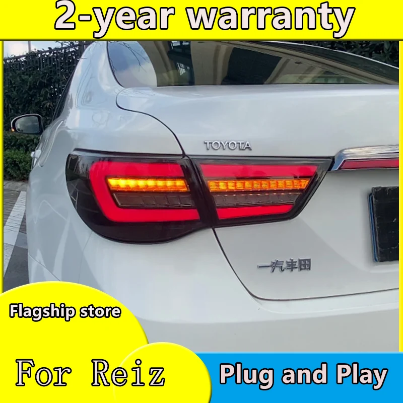 Car Styling for To yota Reiz Mark X LED Tail Lights 2010-2013 Mark X LED Tail Light Rear Lamp DRL+Brake+Park+Signal