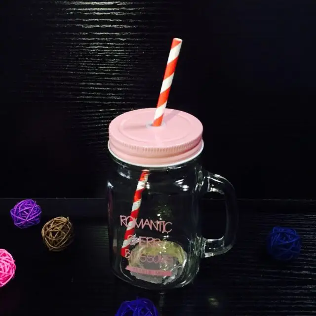 Paper Straws 25 Pcs/lot  Red Diagonal Striped Drinking Straw For Christmas Wedding Party Birthday Decoration Cocktail Drinks