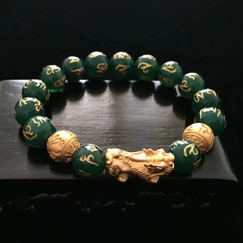 7A level Pure copper Pixiu Feng Shui Gift Bracelet for man and women Wealth Handmade good Lucky bracelet Amulet Jewellery