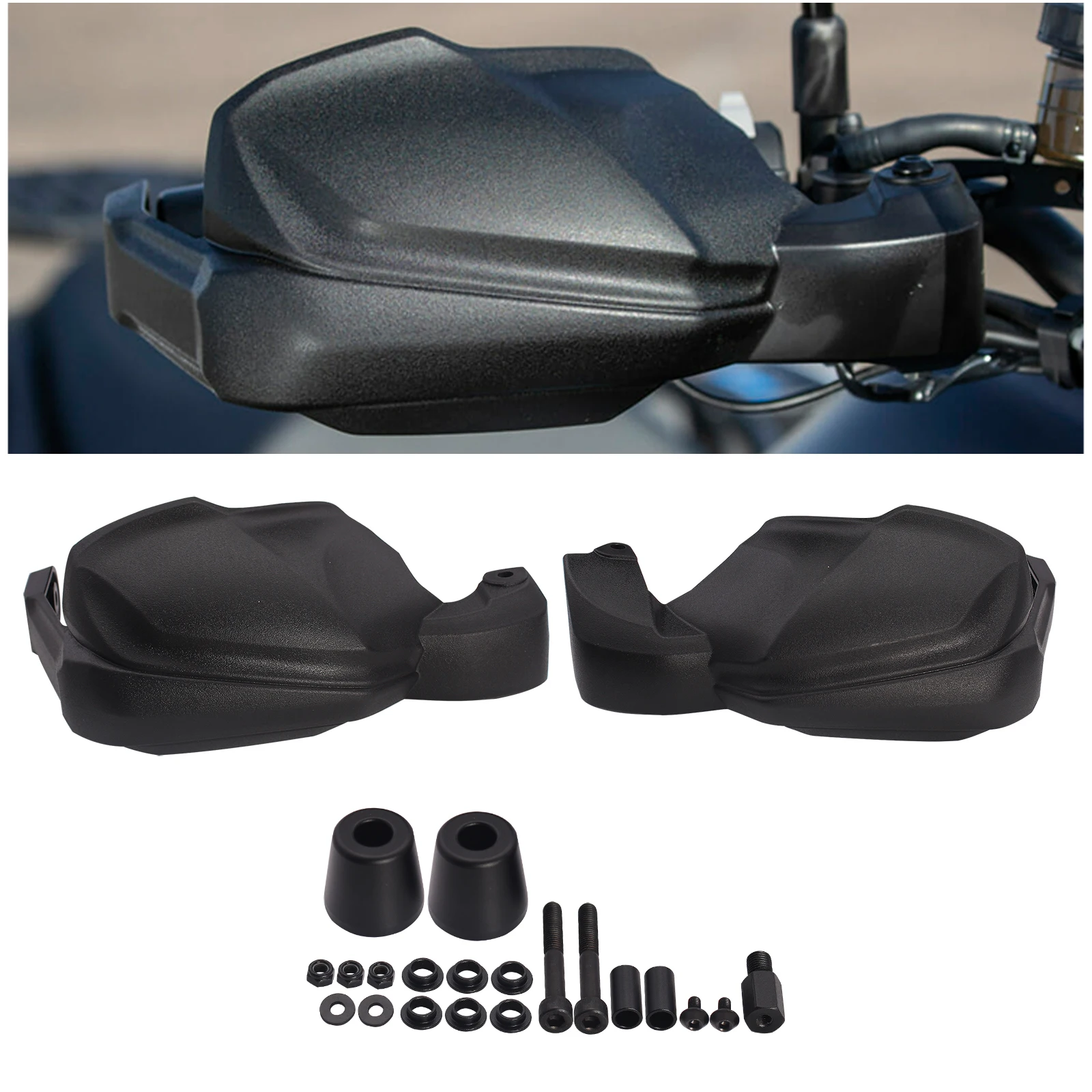 Handguards Protector Brush Bar Kit Handguard Windshield For KAWASAKI VERSYS 1000 SE KLZ1000 2019 2020 2021