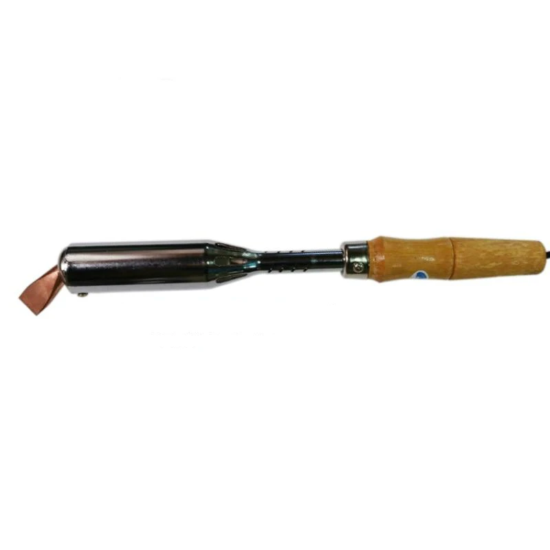 75W/100W/150W/200W/300W high-power soldering iron, external heating elbow electric soldering iron with wooden handle