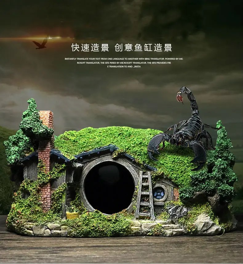 

Movie scene, fish tank large reptile landscaping to avoid cave guarding spider box lizard hermit crab reptile box