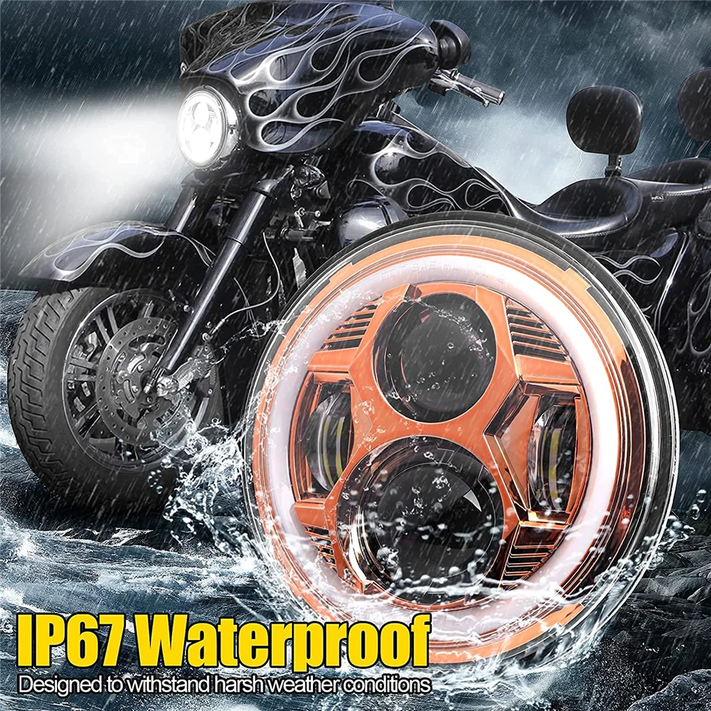 Motorcycle 7inch LED Headlight 7\