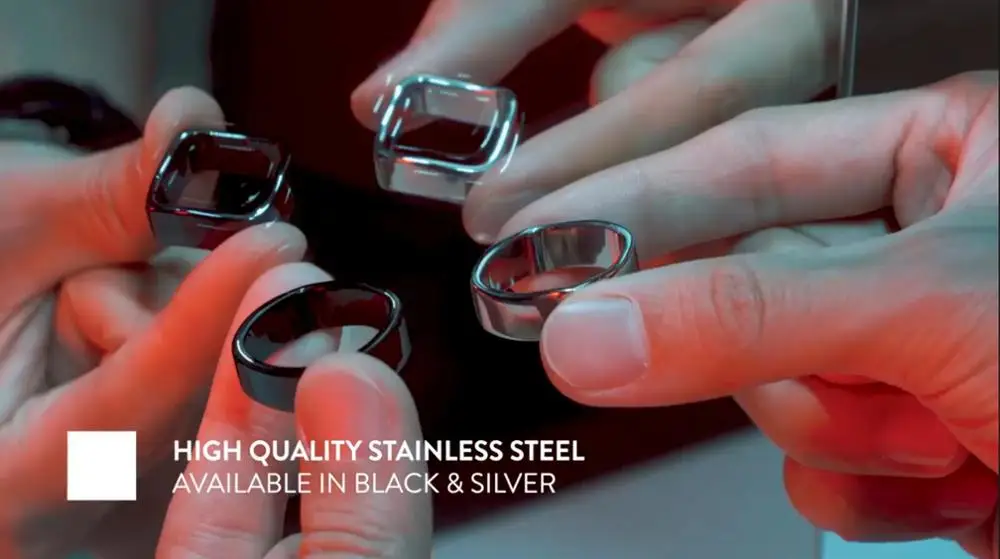 Ambi Ring (Silver/Black) Magic Tricks Circle Square Magia Magician Accessories Close Up Street Optical Illusion Gimmick Props