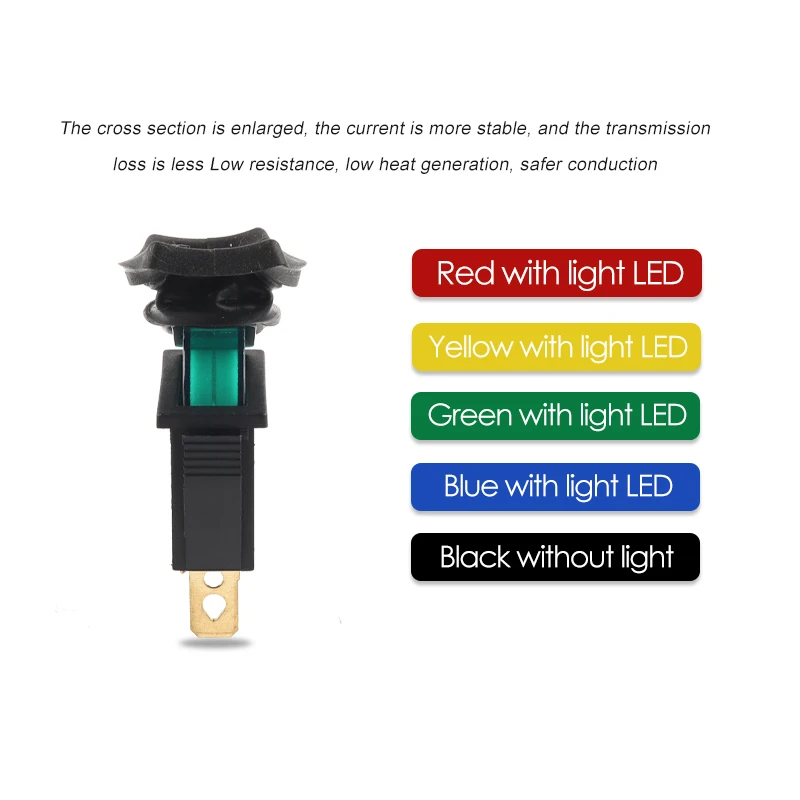 KCD3 35x 17,5mm Wasserdichte Rocker Switch ON-OFF 2/3Pin Elektrische Ausrüstung Mit Licht 15A 250V/20A 125V Boot Power Rocker Schalter