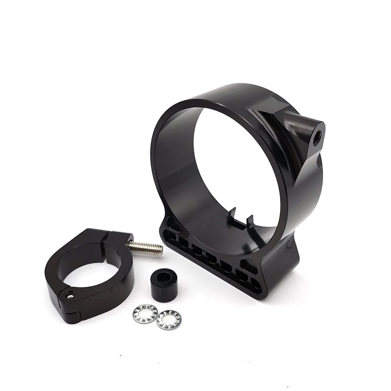 

16" Motorcycle Side Mount Relocation Bracket Black CNC For HARLEY SPORTSTER 1995-2014