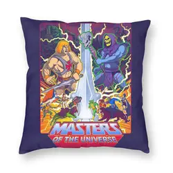 Masters Of The Universe Cushion Cover 45x45cm Home Decor Print He Man Skeletor Heman 80s Cartoon Throw Pillow Case for Car