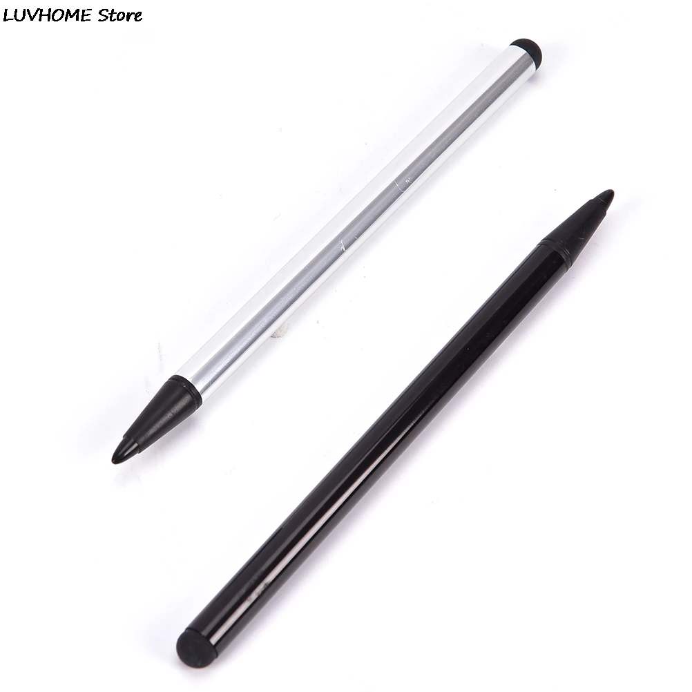 2 In 1 Capacitive Resistive Pen Touch Screen Stylus Pencil For Tablet iPad Cell Phone PC Capacitive Pen