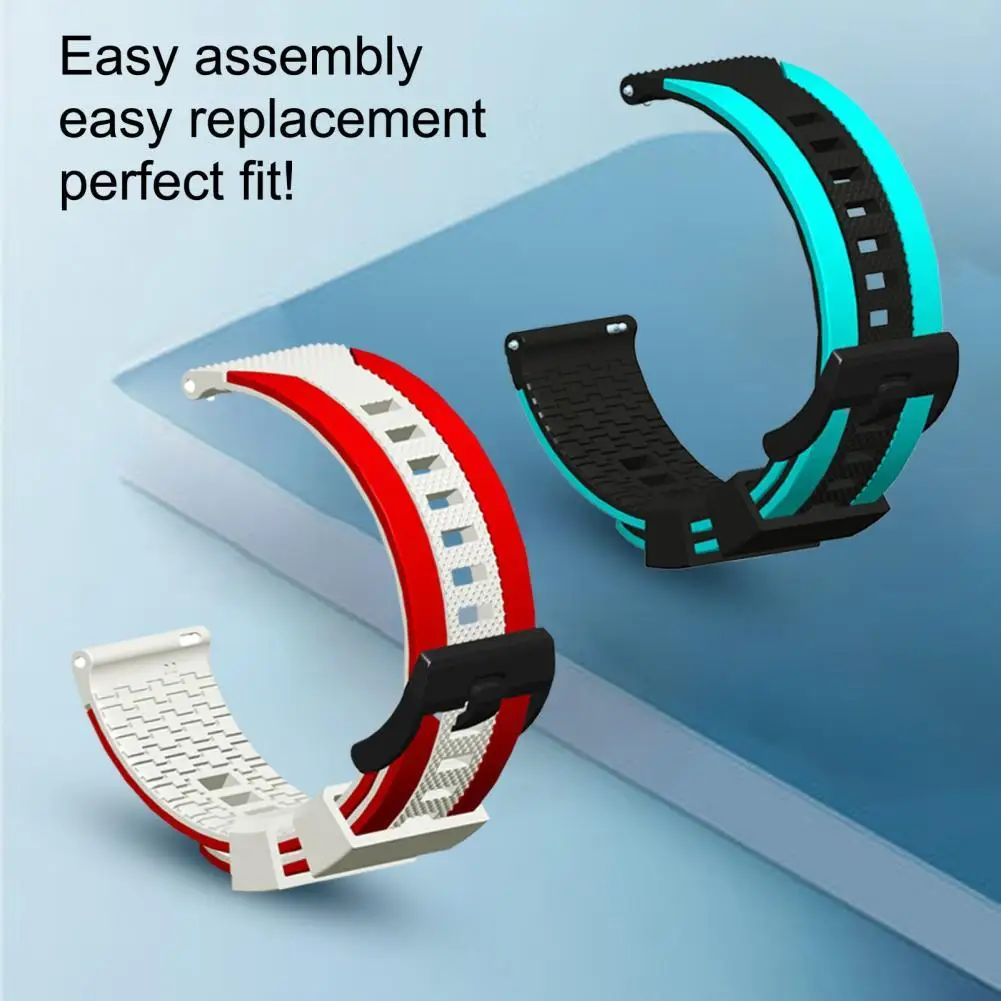 Bluelans สายคล้องข้อมือ Soft ง่ายต่อการประกอบซิลิโคนแฟชั่นสมาร์ทนาฬิกาสำหรับ20มม./22มม.