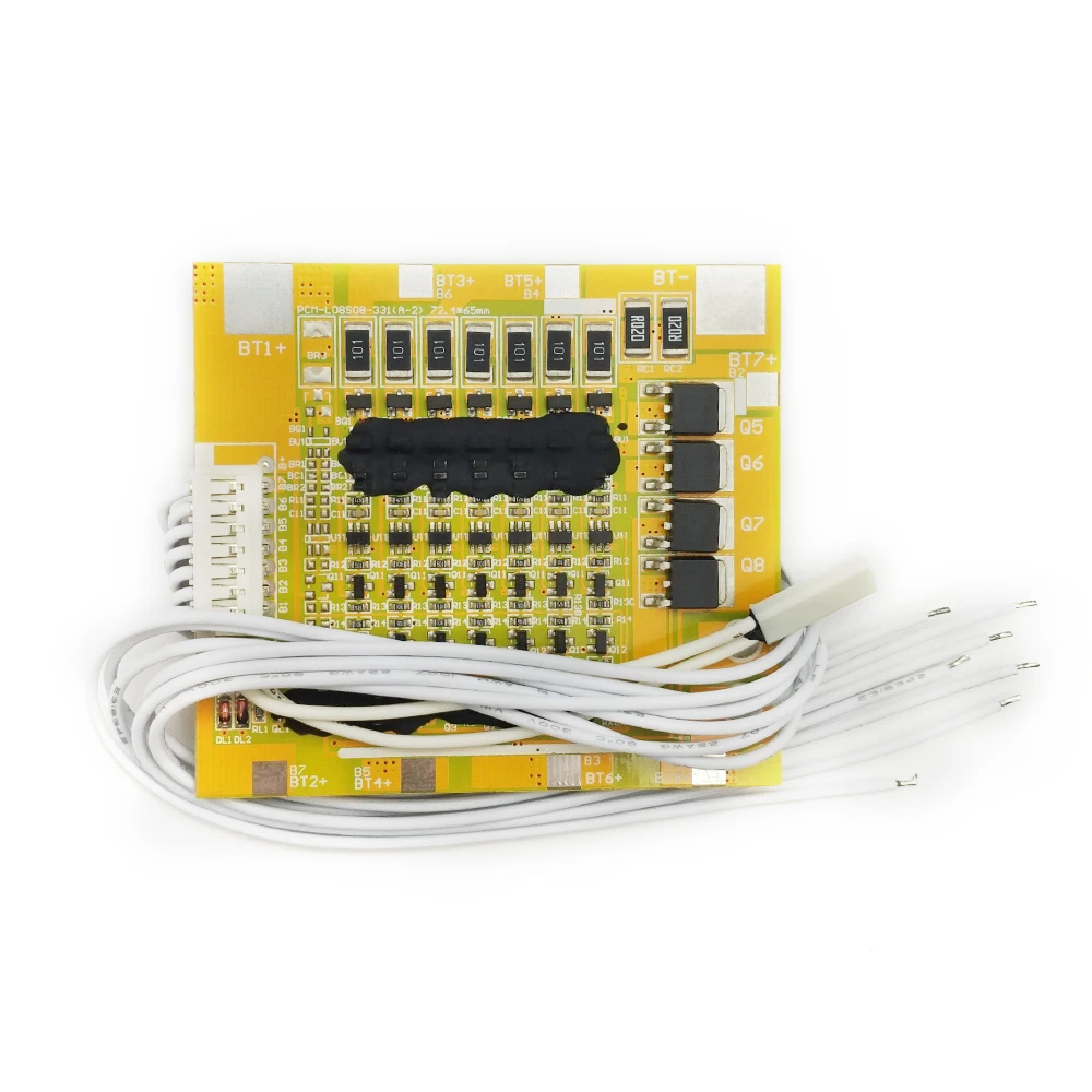 PCM-L08S08-331 (A1) (8 S) tùy Chỉnh PCM BMS Mạch Bảo Vệ Mô Đun Cho Li-ion Lõi Pin Li-polymer Gói