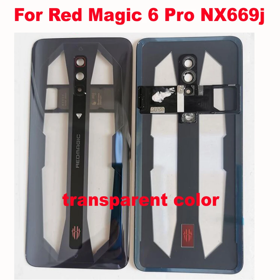 Red Magic 6 Pro Back Cover for ZTE Nubia