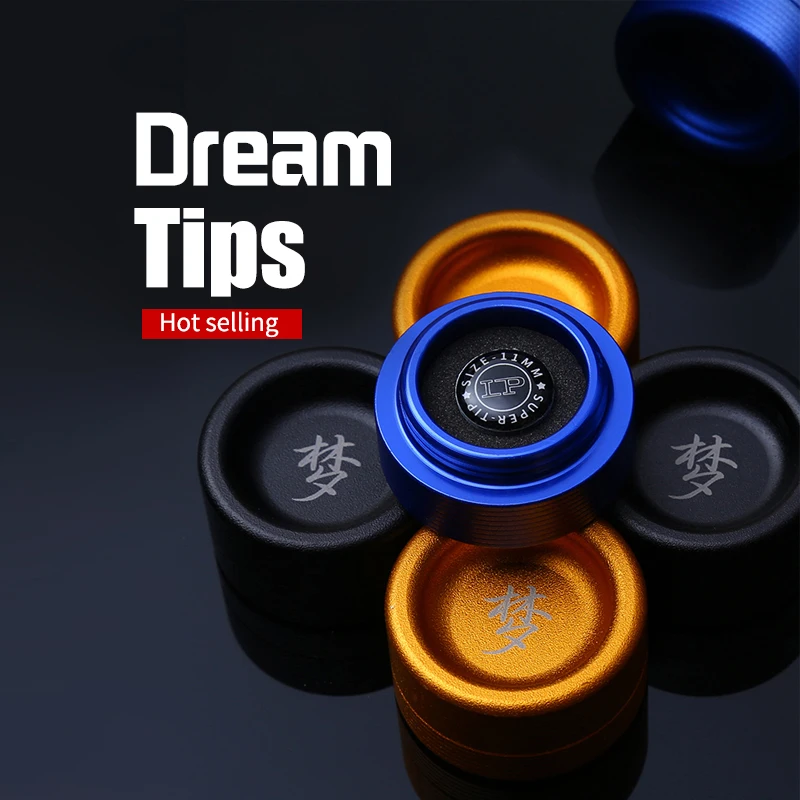 

New LP Dream Snooker Tip Billiard Accessories Made Of Multi-Layer Cowhide Applicable To The Billiards Ash Shaft Taco De Billar