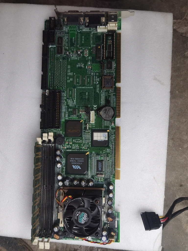 

Industrial equipment board SBC8161 REV.C1 with memory and CPU