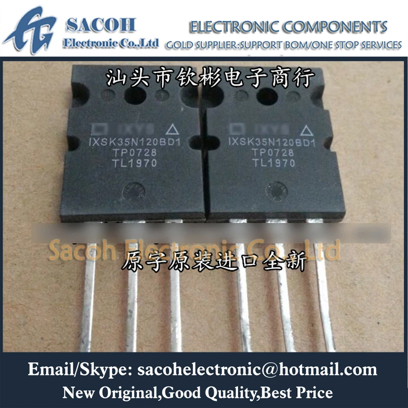 Refurbished Original 5Pcs/Lot IXSK35N120AU1 IXSK35N120A OR IXSK35N120BD1 IXSK35N120 IXSK35N100 TO-264 35A 1200V Power IGBT