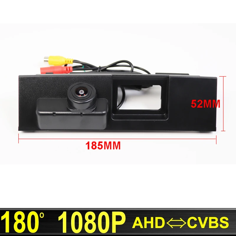 

180 Degree 1920x1080P AHD Fisheye Lens Car Rear View Parking Backup Reverse Camera For Ford New Mondeo 2014 2015 2016 2017