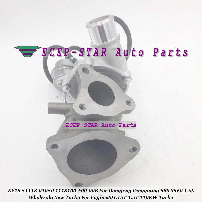 Turbo KY18 51118-01050 51118 01050 1118100-F00-00B 1118100F0000B Turbocharger For Dongfeng Fengguang 580 S560 SFG15T 1.5T 110KW