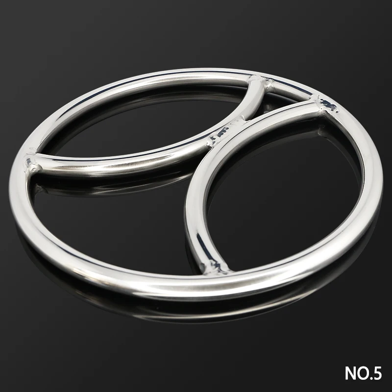 

Stainless Steel Japanese Shibari Ring Suspension Bondage Gear Accessories Chastity Device BDSM Game Sex Toys 05