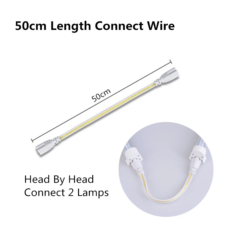 ReBlue Grow Light EU US Plug Power Cable Grow Lamp Connect Cables