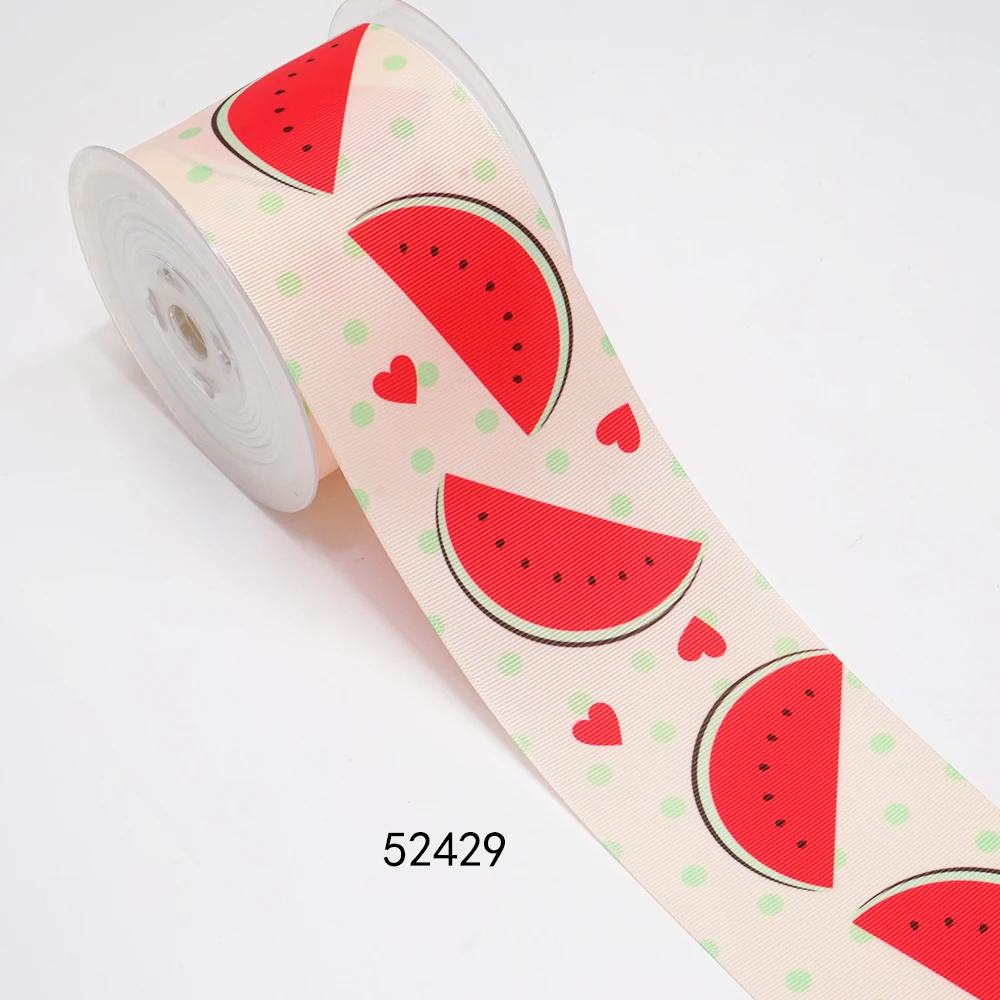 DIY Cartoon Fruit Printed Grosgrain Ribbon For Craft Supplies Sewing Accessories 5 Yards, Planar Resins Mold 10 Pieces. 52428
