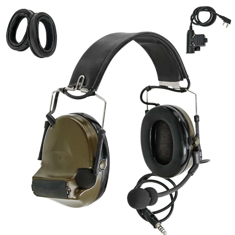 Tactical Airsoft Pickup, Noise Reduction, Shooting Hearing Protection Headphones (FG)