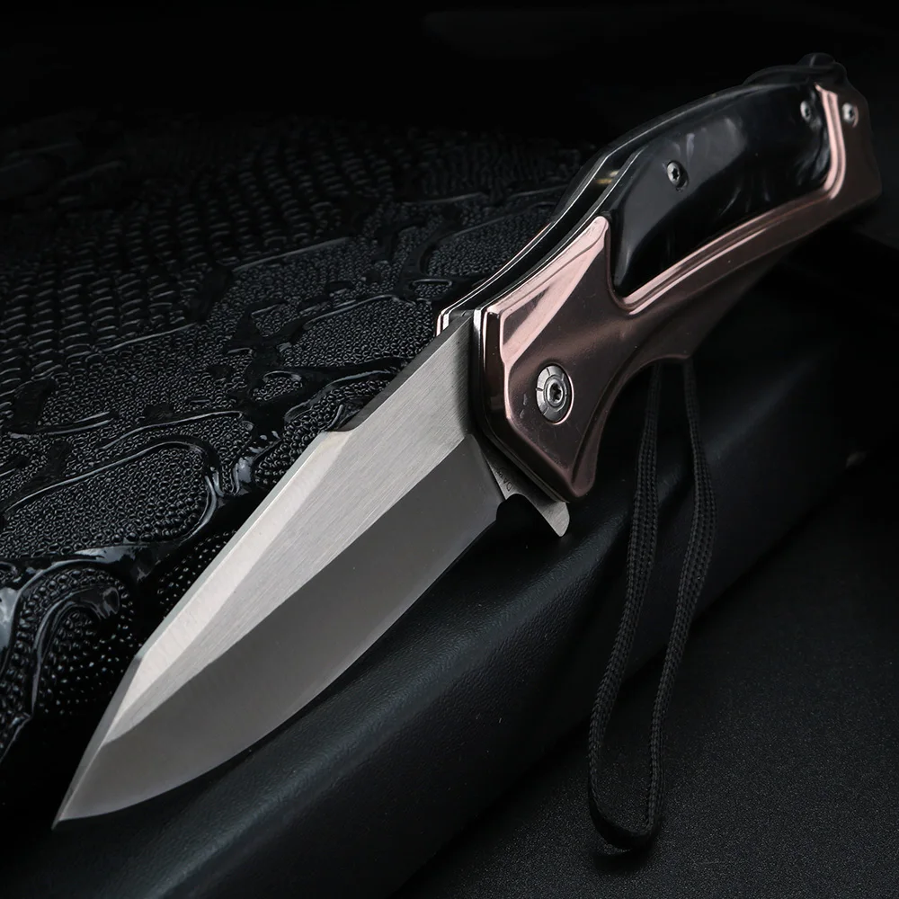 

Folding Knife Pocket Holder Outdoor Knives Camping Hunting Fishing Mountaineering Knife with EDC