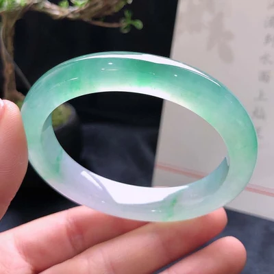 

Ювелирные изделия zheru натуральный бирманский нефрит 54-64 мм зеленый двухцветный браслет элегантные ювелирные изделия принцессы отправка матери подруге